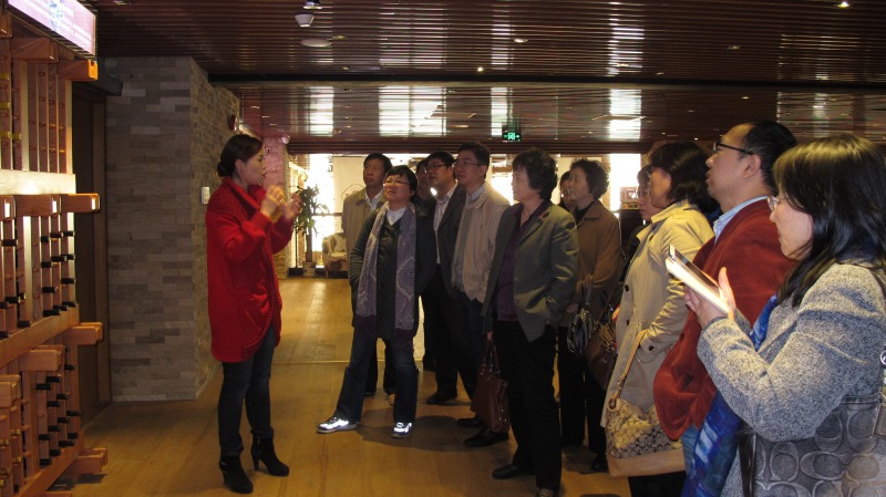 參觀外高橋國際酒類展示交易中心
